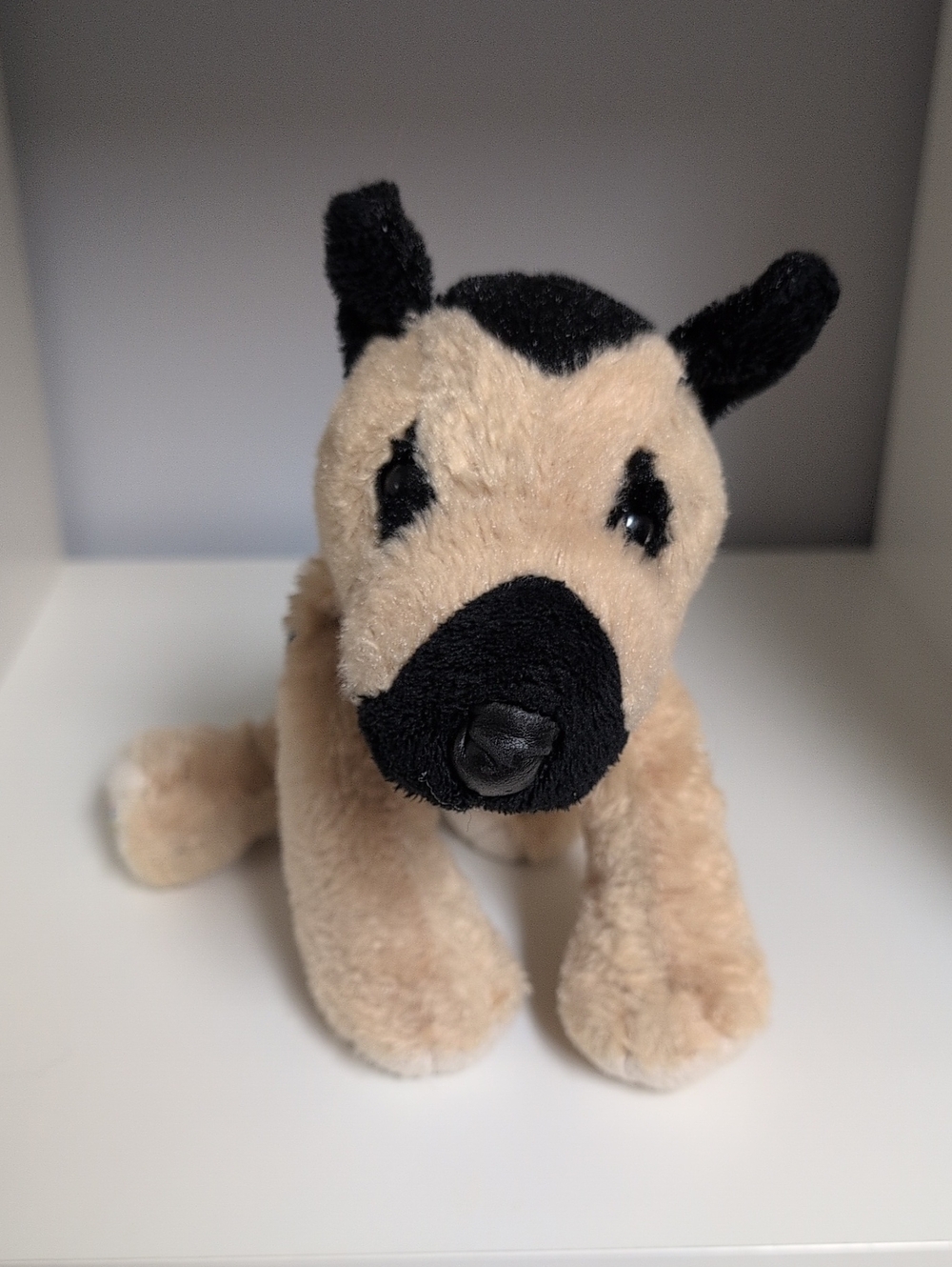🩵3/$20🩵 Webkinz German Shepherd Plush No Code GANZ Well Loved Y2K Collectible